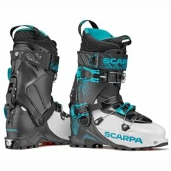 Scarpa Maestrale RS Touring Ski Boots 8 Scarpa Maestrale RS Touring Ski Boots -Ski Work Store 12051 501 1 06 MAE RS Wht Blk Azu Maestrale RS White Black Azure