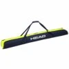 Head Double Ski Bag 195 Cm -Ski Work Store 383912 Double Skibag 195cm MDNT BL YL 1 DL