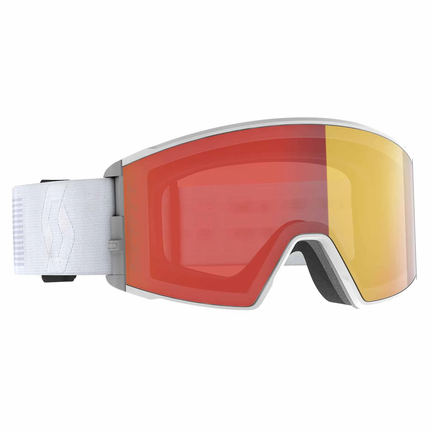 Scott React Light Sensitive Ski Goggles Mineral White 3 Scott React Light Sensitive Ski Goggles Mineral White