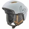 Bolle Eco Atmos White Matte Ski Helmet 2 Bolle Eco Atmos White Matte Ski Helmet -Ski Work Store BH147002 Eco Atmos Ice White Matte M 01