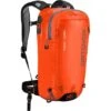 Ortovox Ascent 22 Avabag Ski Backpack Crazy Orange -Ski Work Store Ortovox Ascent 22L Avabag