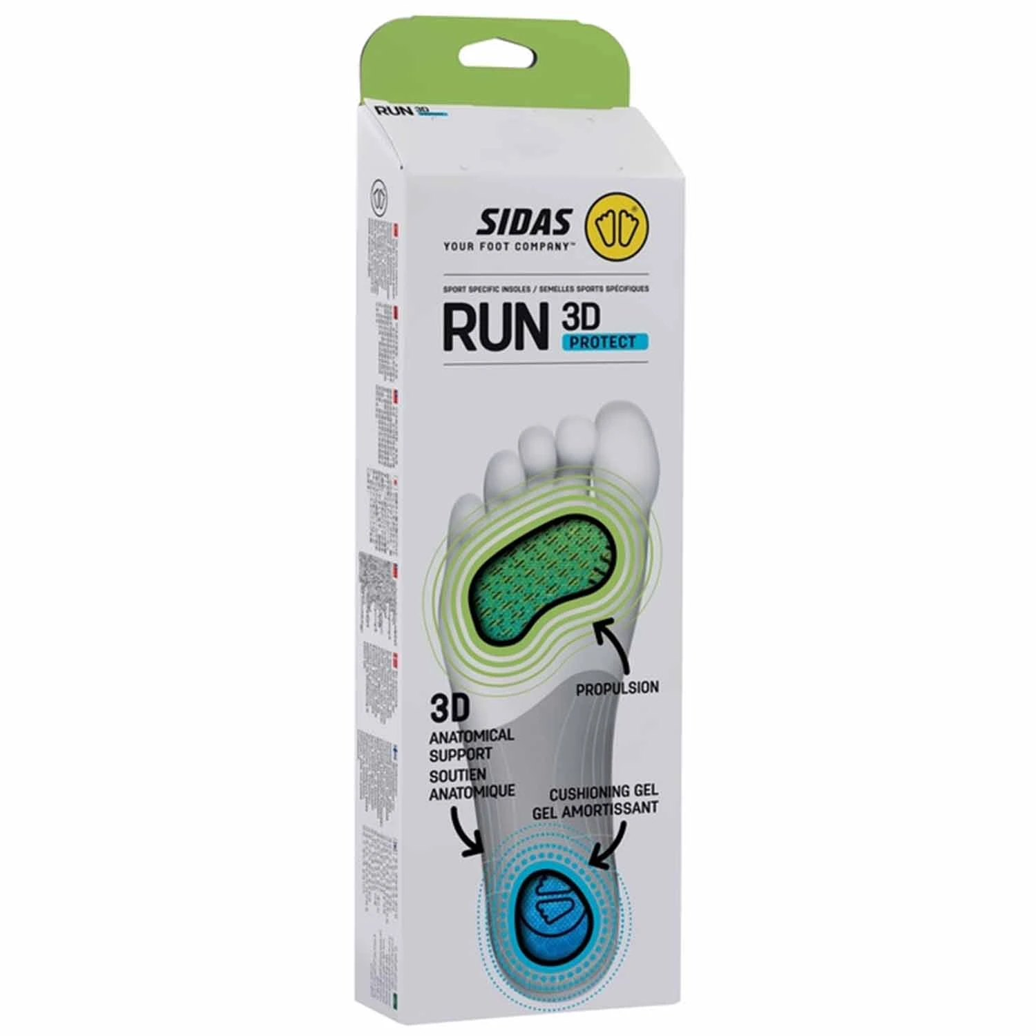 Sidas Run 3D Protect Orthotic Insole 3 Sidas Run 3D Protect Orthotic Insole - Image 2