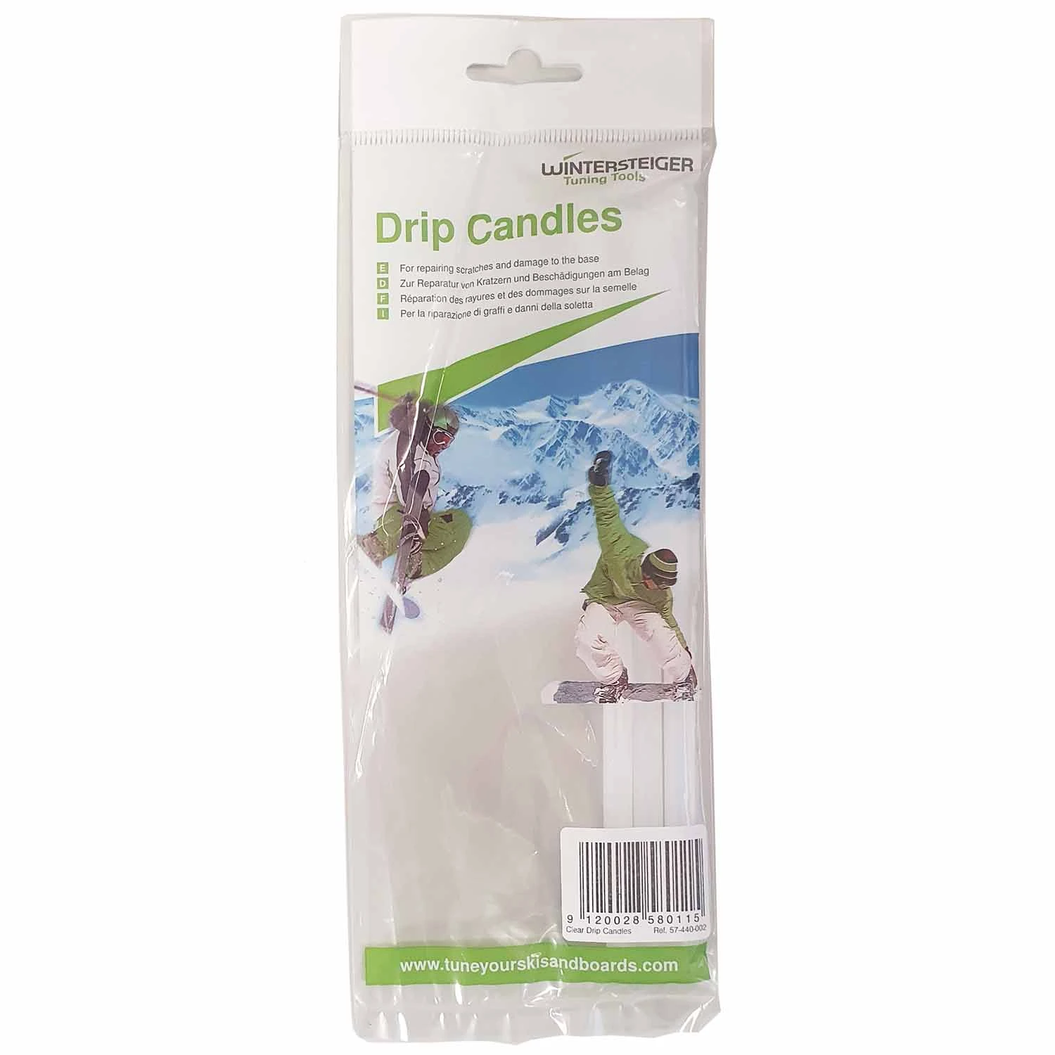 Wintersteiger Base Repair Drip Candles Pack Of 3 4 Wintersteiger Base Repair Drip Candles Pack Of 3 - Image 2