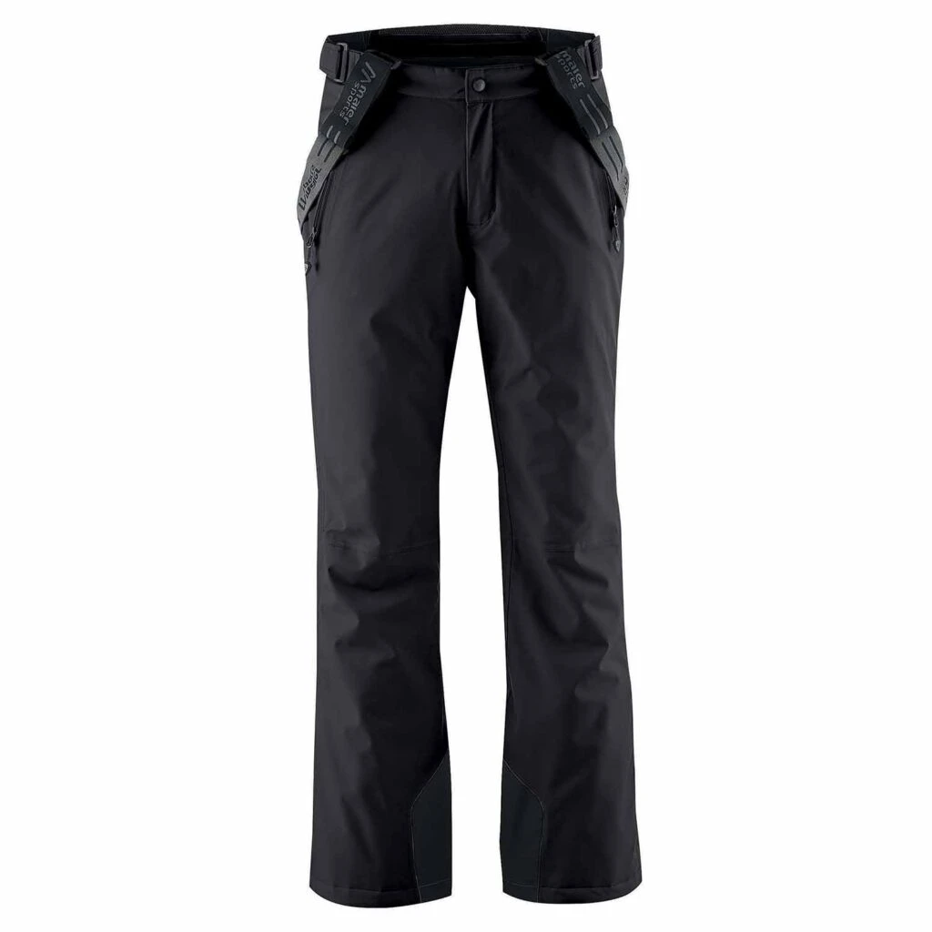 Maier Anton 2 Mens Standard Leg Black Ski Pants 2 Maier Anton 2 Mens Standard Leg Black Ski Pants