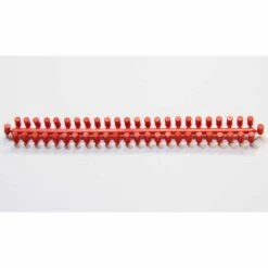 Plastic Binding Hole Plugs For Skis 50 -Ski Work Store plugs 50 strip red