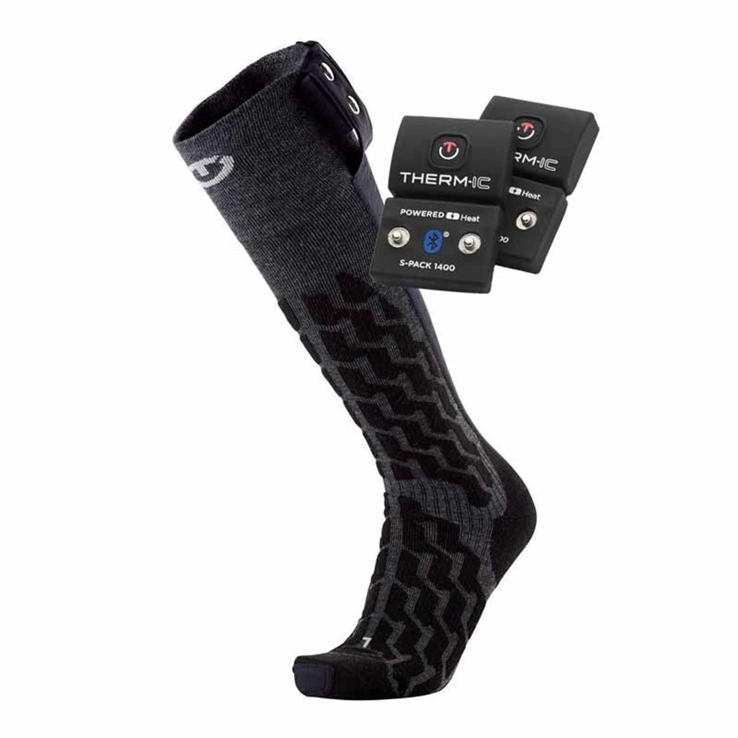 Thermic Heat Fusion Uni Heated Ski Socks + S1400b 3 Thermic Heat Fusion Uni Heated Ski Socks + S1400b